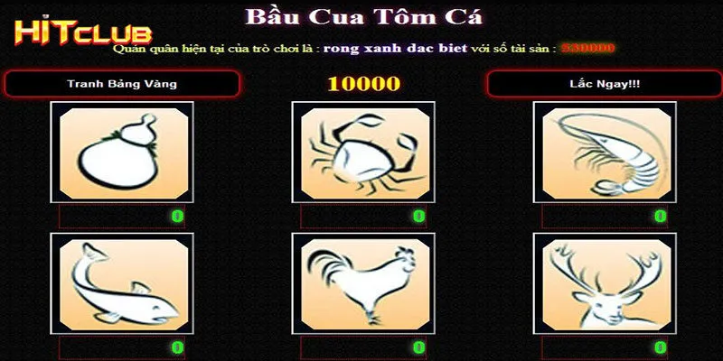Điểm độc đáo và cuốn hút của bầu cua tôm cá online