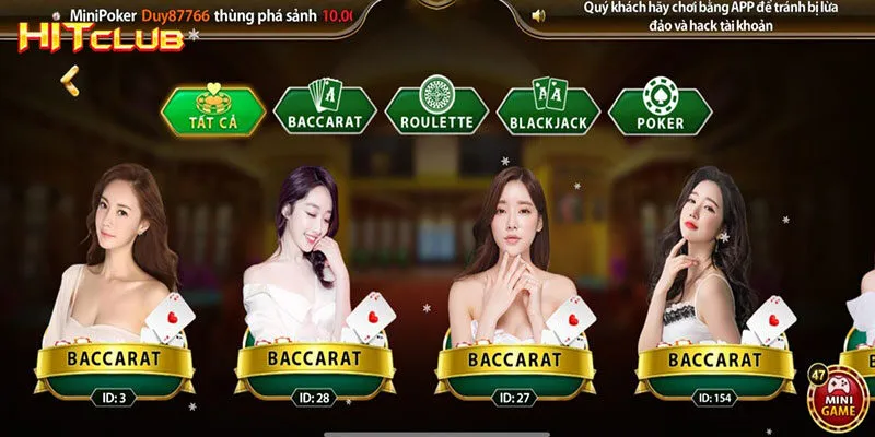 Cách gia nhập casino live đơn giản cho người mới tại Hitclub
